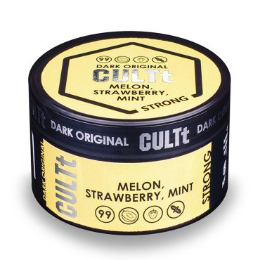 Тютюн CULTt DS99 Melon Strawberry Mint (Диня, Полуниця, Мʼята) 100 г Тютюн CULTt DS99 Melon Strawberry Mint (Диня, Полуниця, Мʼята) 100 г