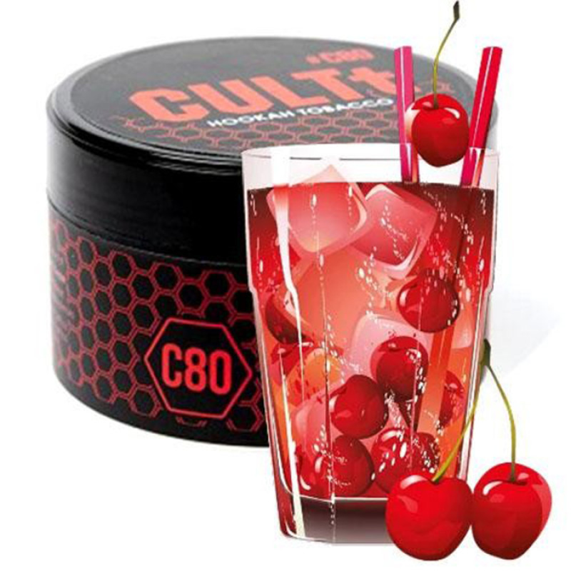 Тютюн CULTt C80 Cherry Tea (Вишневий чай) 100 г Тютюн CULTt C80 Cherry Tea (Вишневий чай) 100 г