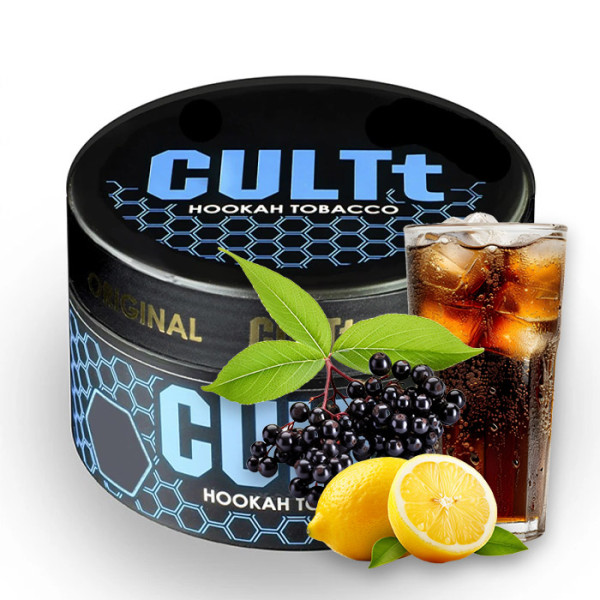 Табак CULTt C72 Elderberry Cola Lemon (Бузина, Кола, Лимон) 100 г