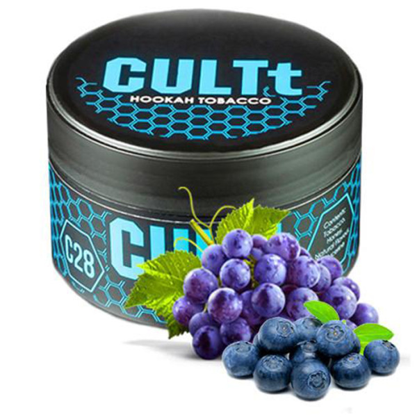 Табак CULTt C28 Blueberrie Grapes (Черника, Виноград) 100 г