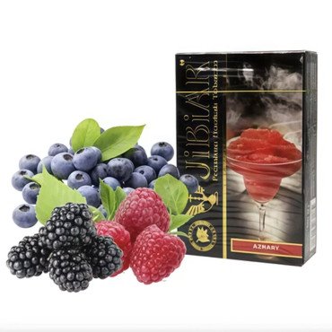 Тютюн Jibiar Azbary (Ожина, Малина, Чорниця) 50 г