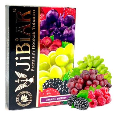 Табак Jibiar Grape berry (Виноград, Ежевика, Малина, Черный виноград) 50 г