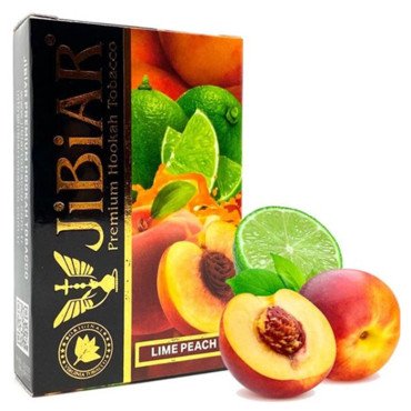 Тютюн Jibiar Lime Peach (Лайм, Персик) 50 г