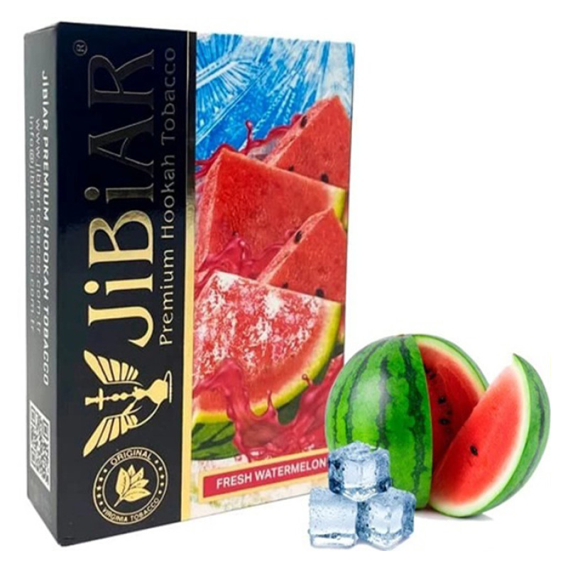 Табак Jibiar Fresh Watermelon (Арбуз, Лед) 50 г