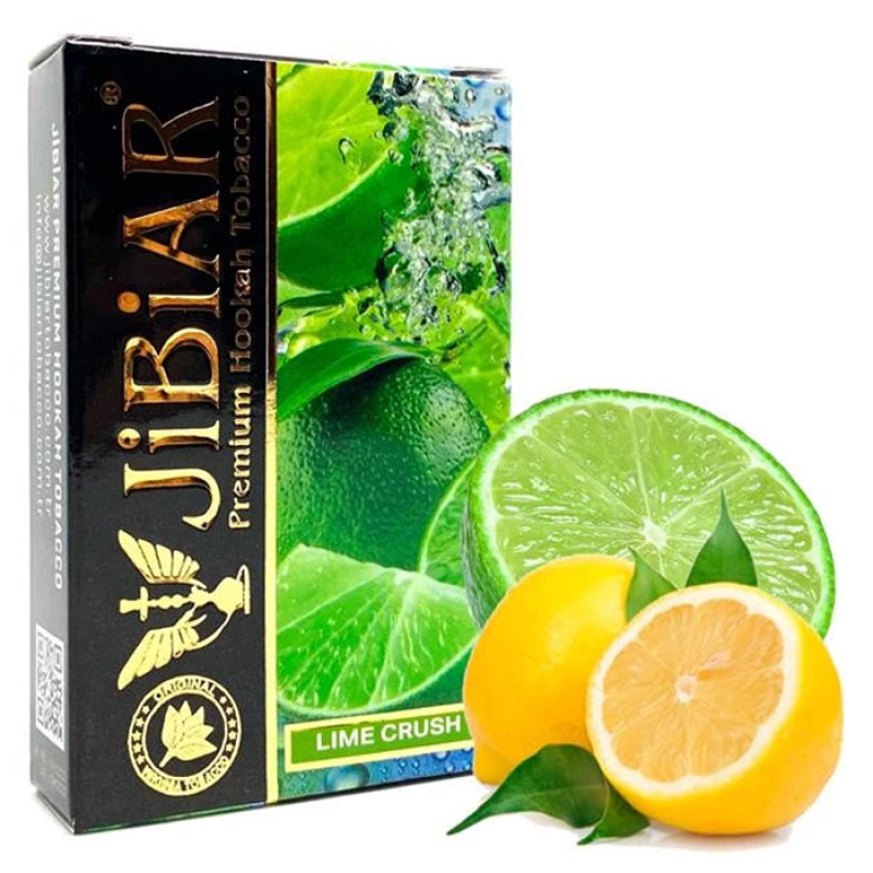 Табак Jibiar Lime crush (Лимон, Лайм) 50 г Табак Jibiar Lime crush (Лимон, Лайм) 50 г
