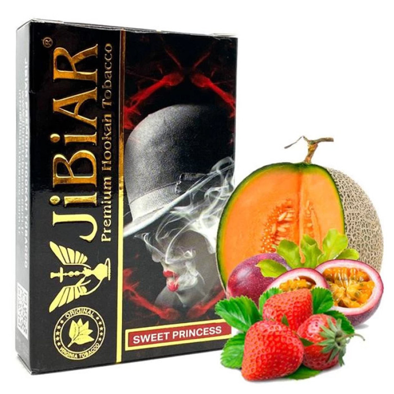 Табак Jibiar Sweet princess (Дыня, Клубника, Маракуйя) 50 г