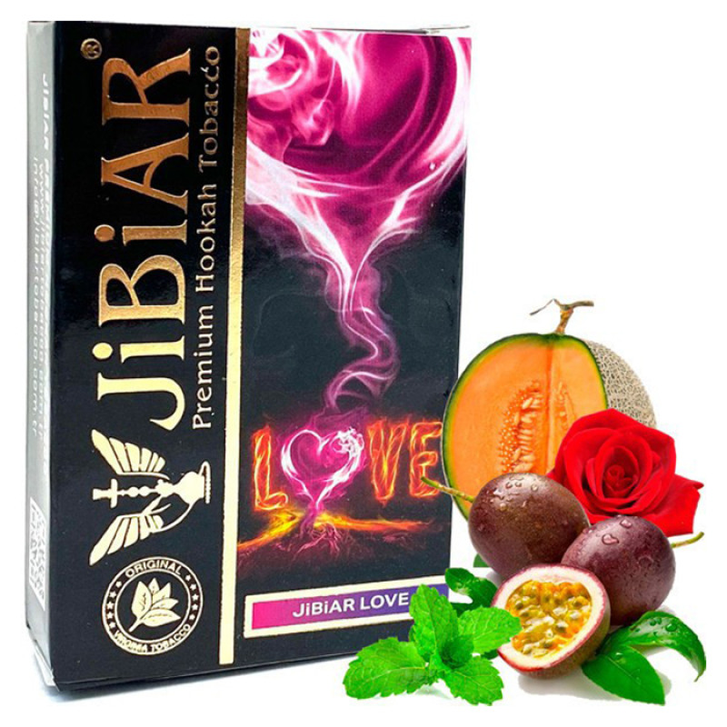 Табак Jibiar Love (Дыня, Маракуйя, Мята, Роза) 50 г