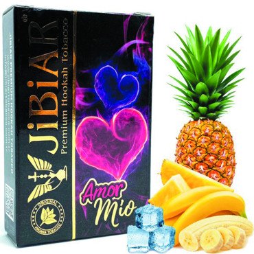 Тютюн Jibiar Amor Mio (Ананас, Банан, Лід) 50 г