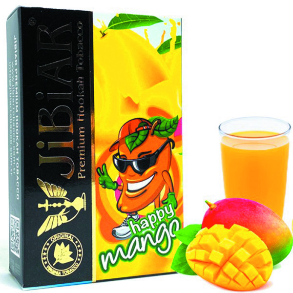 Тютюн Jibiar Happy mango (Лимонад, Манго) 50 г