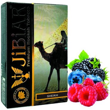 Табак Jibiar Sheikh (Ежевика, Малина, Черника) 50 г