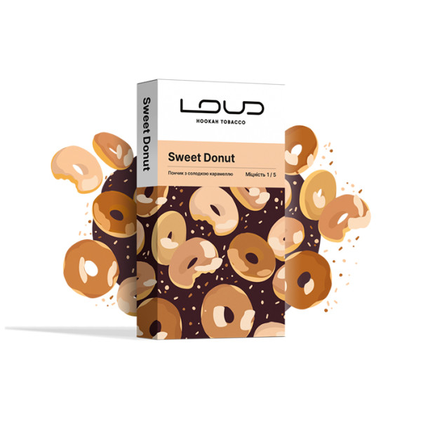 Тютюн Loud Light Line Sweet Donut (Пончик з солодкою карамеллю) 100 г