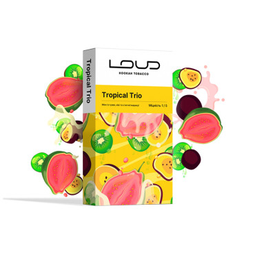 Табак Loud Light Line Tropical Trio (Гуава, Киви, Маракуйя) 100 г Табак Loud Light Line Tropical Trio (Гуава, Киви, Маракуйя) 100 г