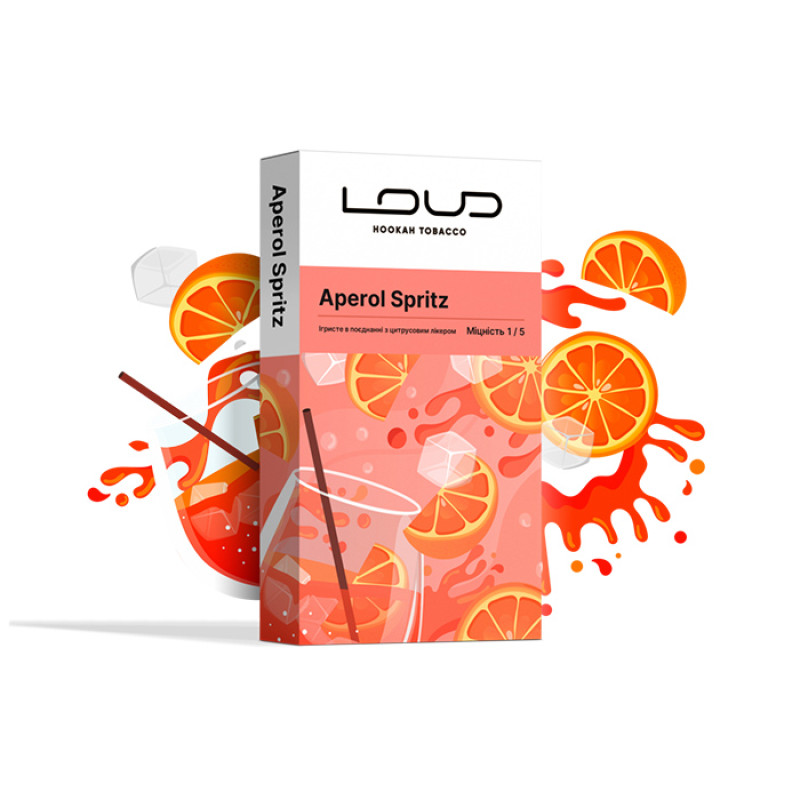 Тютюн Loud Light Line Aperol Spritz (Апероль Спрітц) 100 г