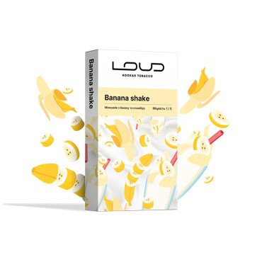 Табак Loud Light Line Banana Shake (Банановый шейк) 100 г