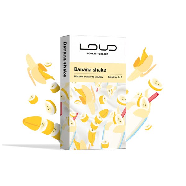 Табак Loud Light Line Banana Shake (Банановый шейк) 100 г