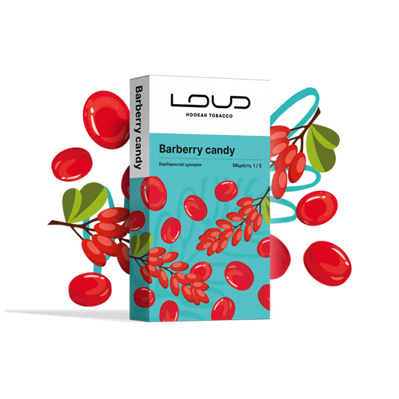 Табак Loud Light Line Barberry candy (Барбарисовые конфеты) 100 г Табак Loud Light Line Barberry candy (Барбарисовые конфеты) 100 г