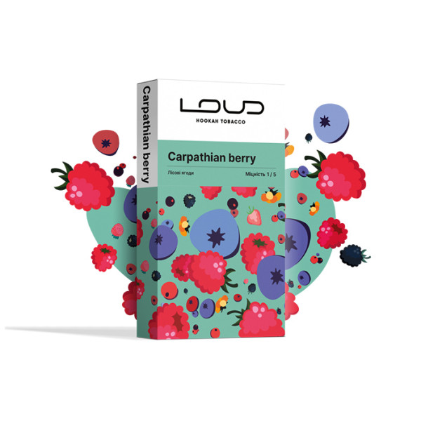 Табак Loud Light Line Carpathian Berry (Лесные ягоды) 100 г