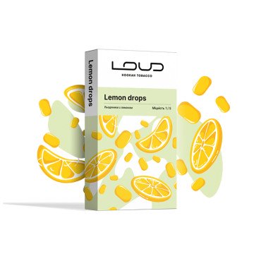 Табак Loud Light Line Lemon drops (Лимонные леденцы) 100 г