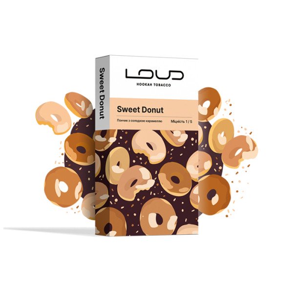 Табак Loud Light Line Sweet Donut (Пончик со сладкой карамелью) 100 г