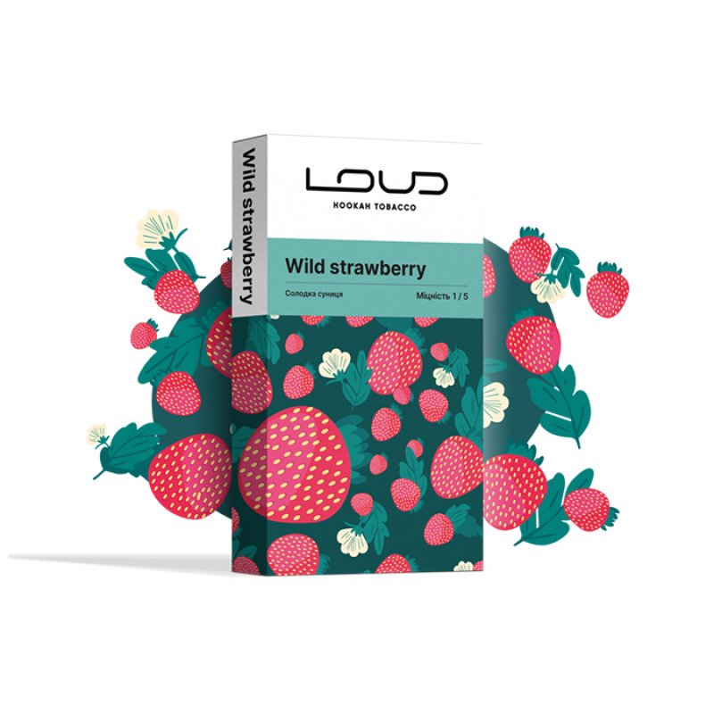 Табак Loud Light Line Wild Strawberrye (Земляника) 100 г