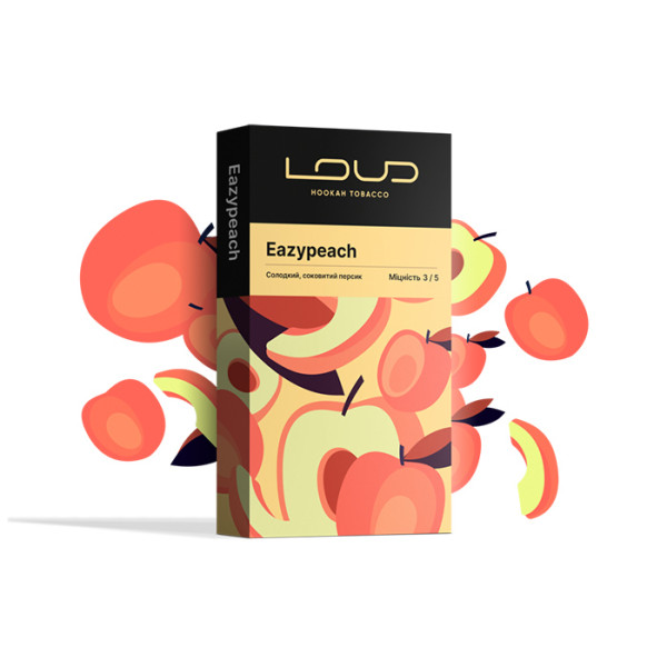 Табак Loud Dark Line Eazypeach (Персик) 100 г