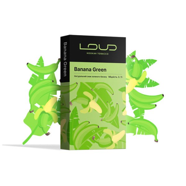 Табак Loud Dark Line Banana-Green (Зеленый банан) 100 г