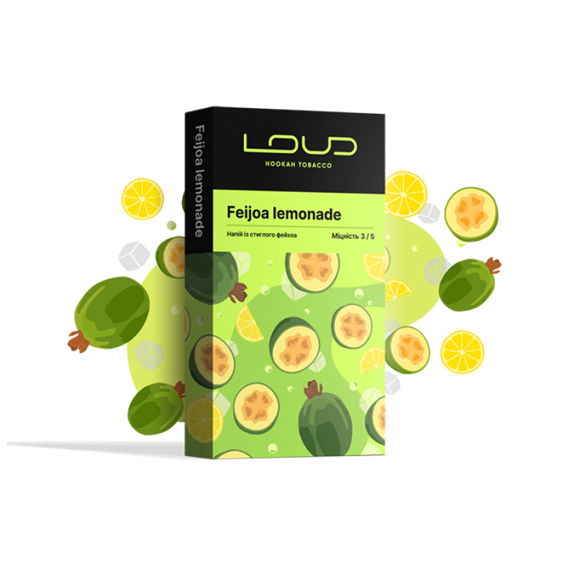 Табак Loud Dark Line Feijoa lemonade (Лимонад из фейхоа) 100 г Табак Loud Dark Line Feijoa lemonade (Лимонад из фейхоа) 100 г