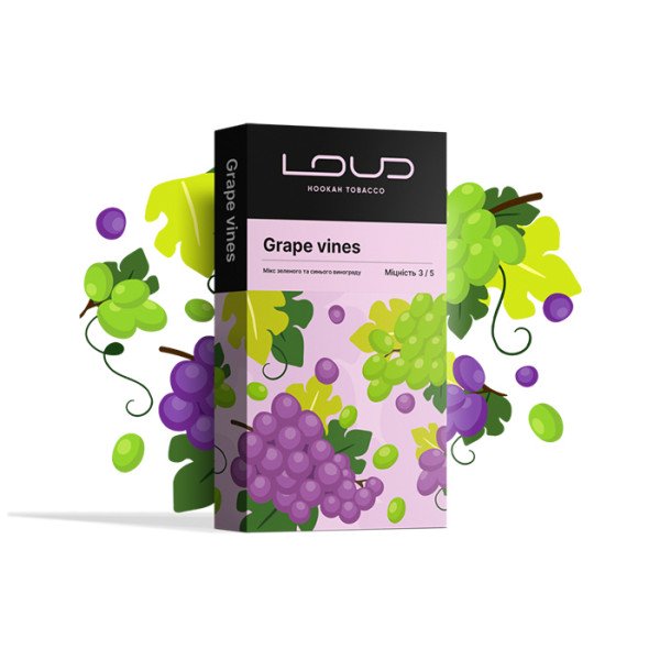 Табак Loud Dark Line Grape vines (Виноград) 100 г