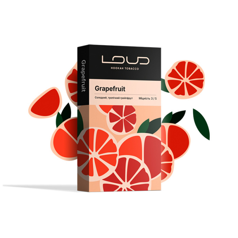 Тютюн Loud Dark Line Grapefruit (Грейпфрут) 100 г Тютюн Loud Dark Line Grapefruit (Грейпфрут) 100 г