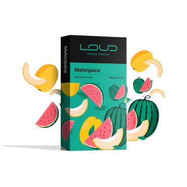 Табак Loud Dark Line Melonjuice (Арбуз, дыня) 100 г