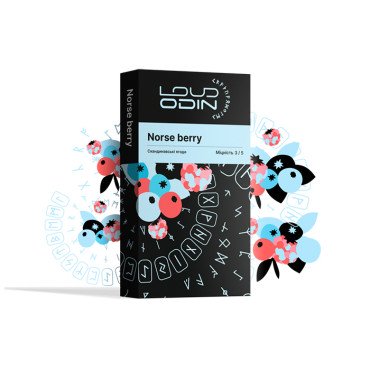 Табак Loud Dark Line Norsberry (Ягоды) 100 г