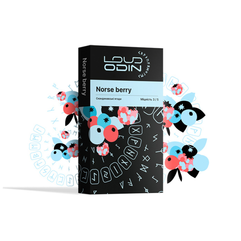 Табак Loud Dark Line Norsberry (Ягоды) 100 г Табак Loud Dark Line Norsberry (Ягоды) 100 г