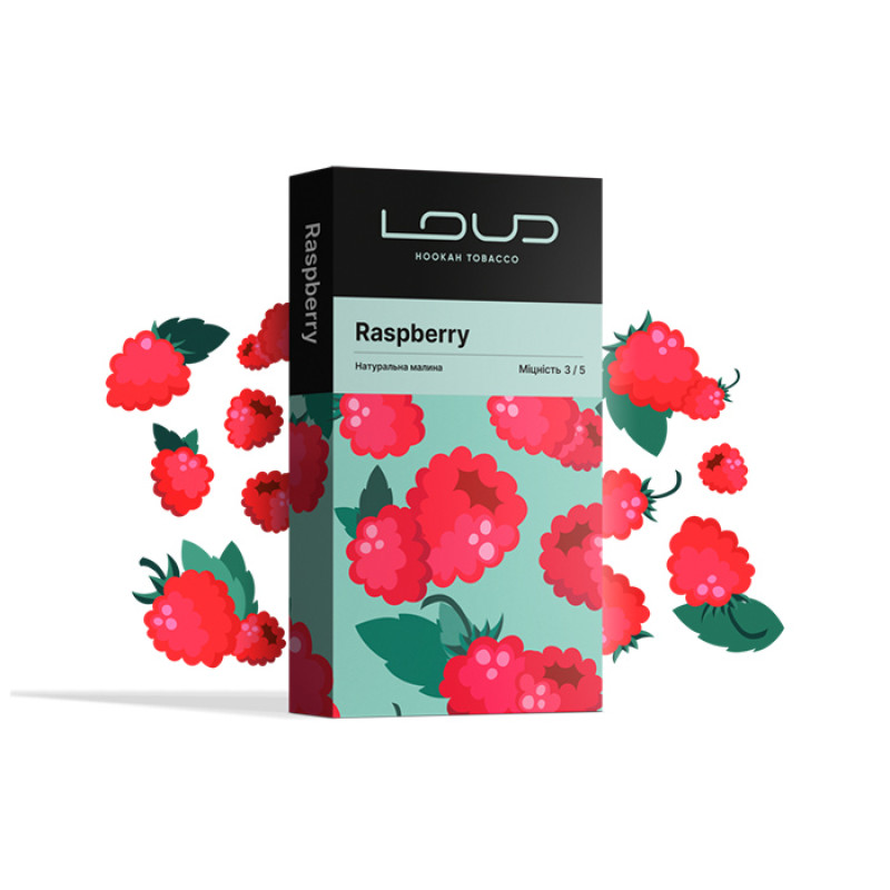 Тютюн Loud Dark Line Raspberry (Малина) 100 г