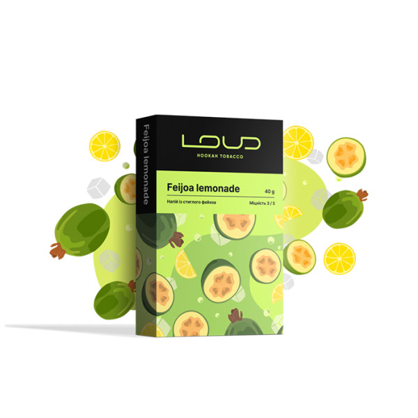 Тютюн Loud Dark Line Feijoa lemonade (Лимонад з фейхоа) 40 г