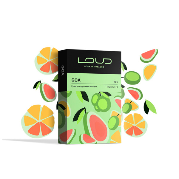 Тютюн Loud Dark Line Goa (Гуава) 40 г
