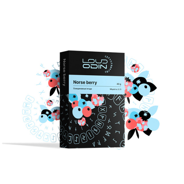 Тютюн Loud Dark Line Norsberry (Ягоди) 40 г