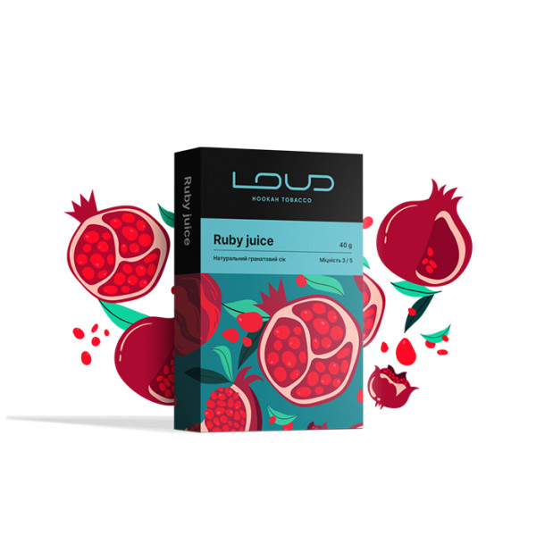 Табак Loud Dark Line Ruby Juice (Гранат) 40 г