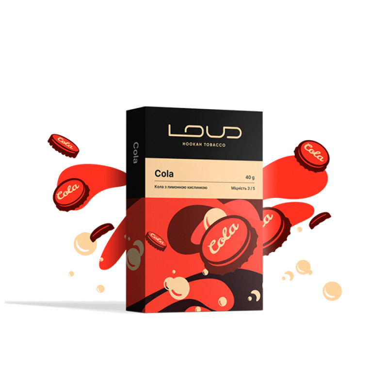 Табак Loud Dark Line Cola (Кола) 40 г Табак Loud Dark Line Cola (Кола) 40 г