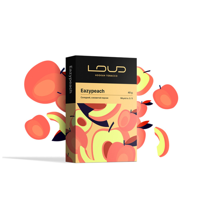 Табак Loud Dark Line Eazypeach (Персик) 40 г Табак Loud Dark Line Eazypeach (Персик) 40 г