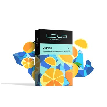 Табак Loud Dark Line Oranjad (Лимонад с лемонграссом) 40 г