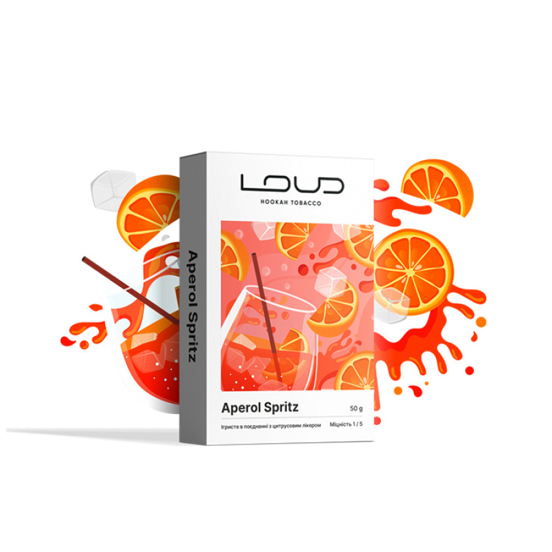 Табак Loud Light Line Aperol Spritz (Апероль Спритц) 50 г Табак Loud Light Line Aperol Spritz (Апероль Спритц) 50 г