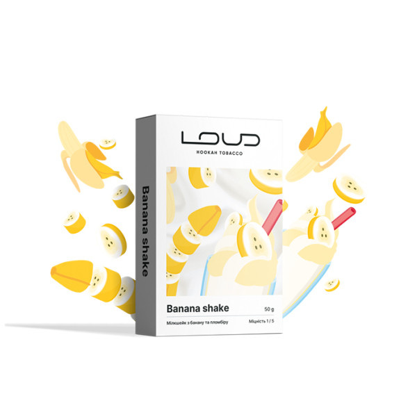 Табак Loud Light Line Banana Shake (Банановый шейк) 50 г