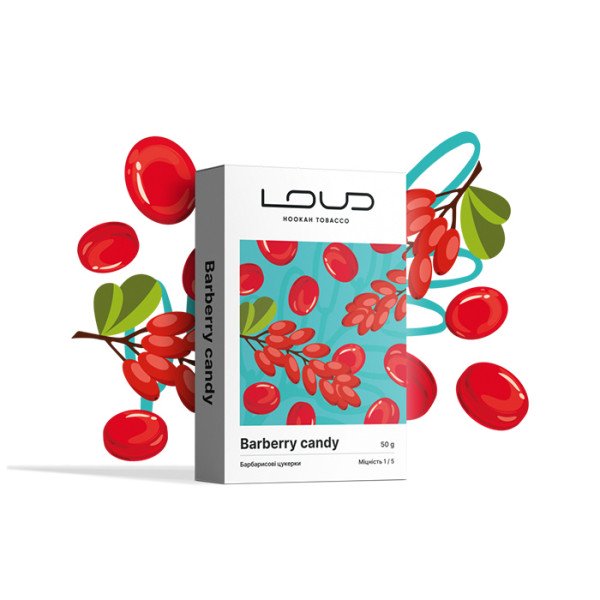 Табак Loud Light Line Barberry candy (Барбарисовые конфеты) 50 г