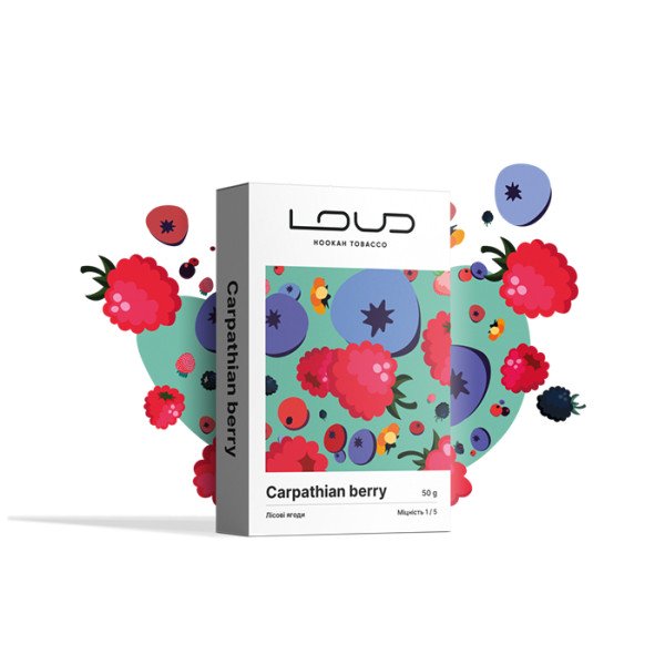 Табак Loud Light Line Carpathian Berry (Лесные ягоды) 50 г