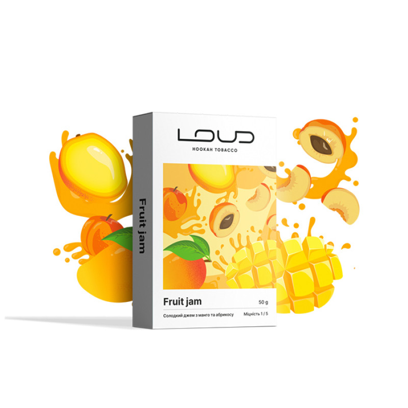 Табак Loud Light Line Fruit jam (Джем из манго и абрикоса) 50 г Табак Loud Light Line Fruit jam (Джем из манго и абрикоса) 50 г
