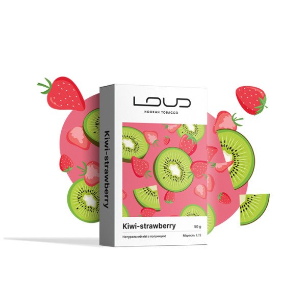 Табак Loud Light Line Kiwi Strawberry (Киви, Клубника) 50 г