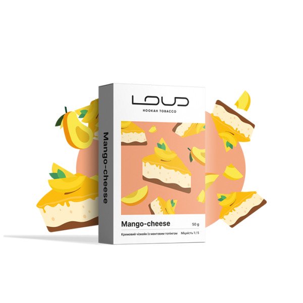 Табак Loud Light Line Mango Cheese (Манговый чизкейк) 50 г