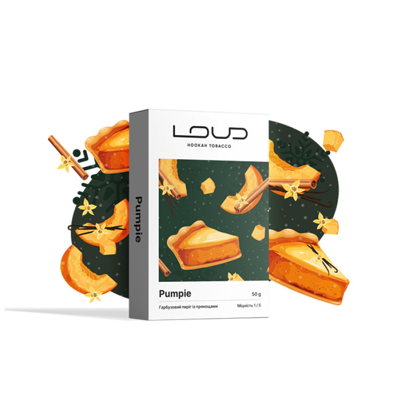 Табак Loud Light Line Pumpie (Тыква, Ваниль, Корица) 50 г