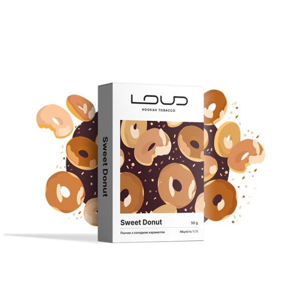 Табак Loud Light Line Sweet Donut (Пончик со сладкой карамелью) 50 г