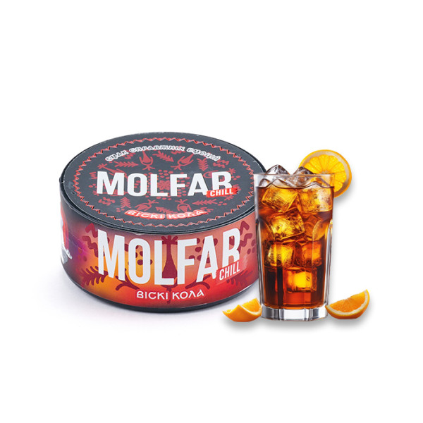 Табак Molfar Chill Line Виски Кола (Виски, Кола, Апельсин) 100 г